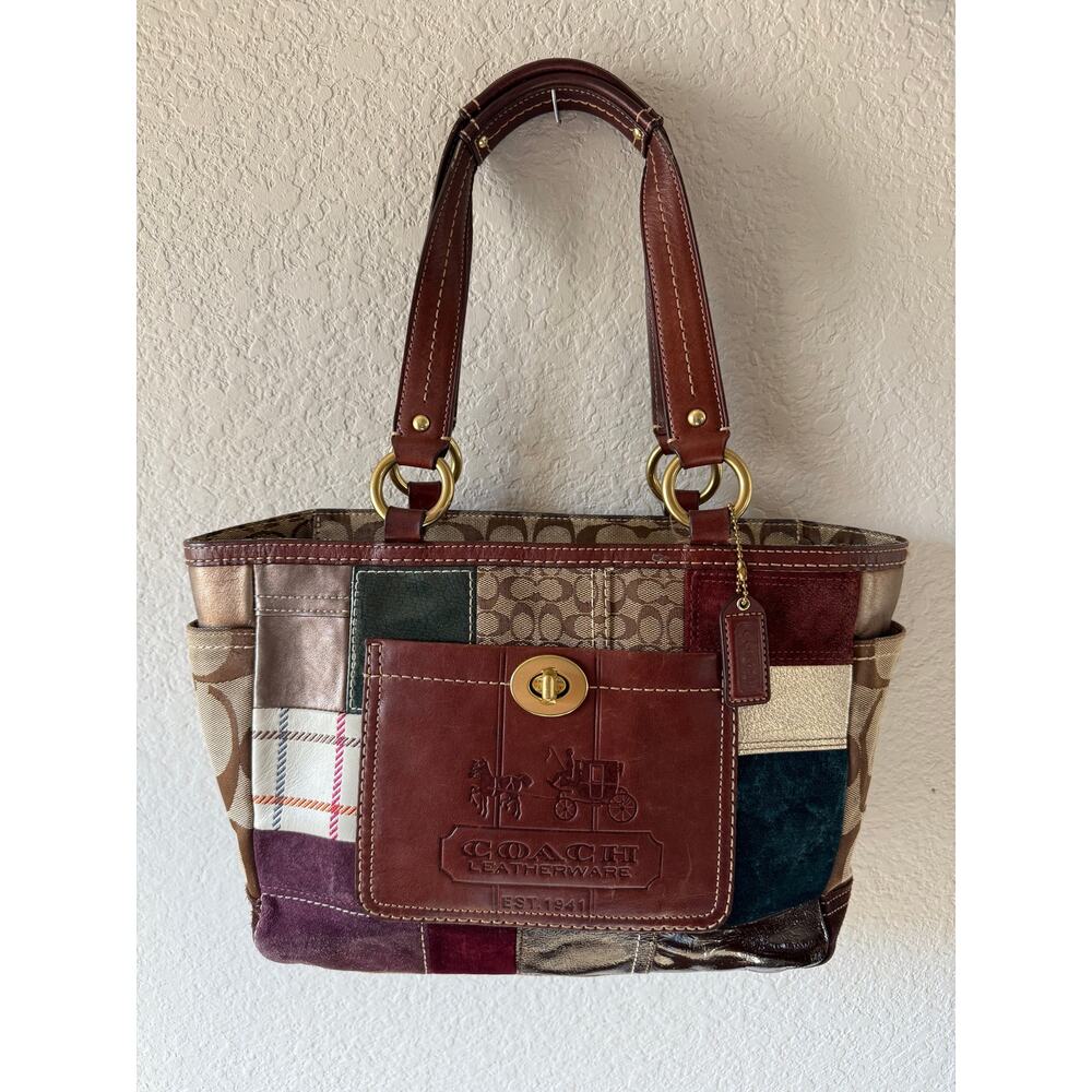 Coach Patchwork Tote - image 1